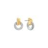 Thumbnail Image 2 of Michael Kors Women's Silver Tone Pavé Torus Drop Earrings