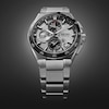 Thumbnail Image 3 of Seiko Men's Astron ‘Silvery Night’ Dial 5X GPS Solar Chronograph Stainless Steel Bracelet Watch