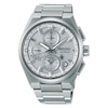 Thumbnail Image 1 of Seiko Men's Astron GPS Silvery White Solar 5X Dual-Time Chronograph Stainless Steel Bracelet Watch