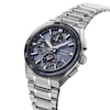 Thumbnail Image 2 of Seiko Astron Slate Blue Dial GPS Solar Dual-Time Chronograph Stainless Steel Bracelet Watch