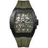 Thumbnail Image 1 of Ingersoll 1892 The Play Men's Automatic Green Skeleton Dial Green PU Strap Watch