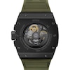 Thumbnail Image 5 of Ingersoll 1892 The Play Men's Automatic Green Skeleton Dial Green PU Strap Watch