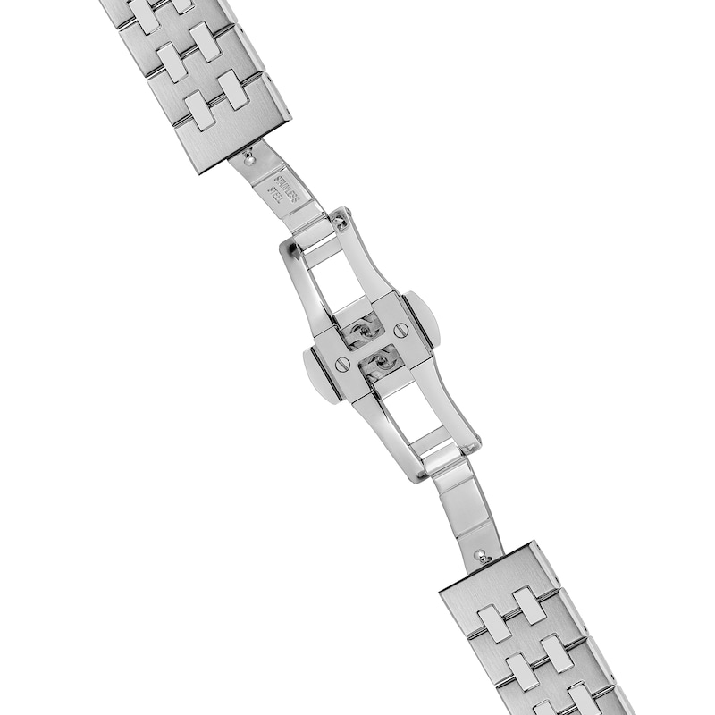 Main Image 6 of Ingersoll 1892 The Rider Men's Automatic Black Dial Silver Tone Stainless Steel Bracelet Watch