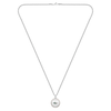 Thumbnail Image 1 of Lacoste Men's Vigor Stainless Steel Box Chain Necklace with Bronze Aluminium Medallion