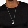 Thumbnail Image 4 of Lacoste Men's Vigor Stainless Steel Box Chain Necklace with Bronze Aluminium Medallion
