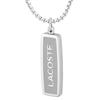 Thumbnail Image 1 of Lacoste Men's District Stainless Steel Reversible Pendant Necklace - 21"