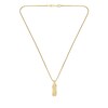 Thumbnail Image 1 of Lacoste Men's District Gold-Plated Reversible Pendant Necklace - 21"
