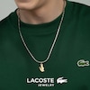 Thumbnail Image 4 of Lacoste Men's Arthor Stainless Steel Box Chain Necklace with Gold IP Crocodile - 22"