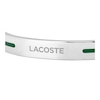 Thumbnail Image 2 of Lacoste Men's Adventurer Stainless Steel Bangle with Green Enamel Accent - 7.5"