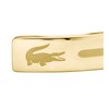 Thumbnail Image 2 of Lacoste Men's Adventurer Gold IP Bangle with Etched Line Detail - 7.5"