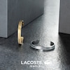 Thumbnail Image 7 of Lacoste Men's Adventurer Gold IP Bangle with Etched Line Detail - 7.5"