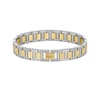 Thumbnail Image 1 of Lacoste Men's Metropole Two-Tone Stainless Steel & Gold IP H-Link Bracelet - 7.5"