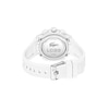 Thumbnail Image 3 of Lacoste Women's LC33 Champagne Dial White Silicone Strap Watch