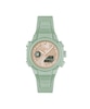 Thumbnail Image 1 of Lacoste Women's LC33 Champagne Dial Green Silicone Strap Watch