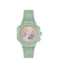 Thumbnail Image 6 of Lacoste Women's LC33 Champagne Dial Green Silicone Strap Watch