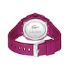 Thumbnail Image 3 of Lacoste Women's LC33 Raspberry Dial Analog-Digital Raspberry Silicone Strap Watch
