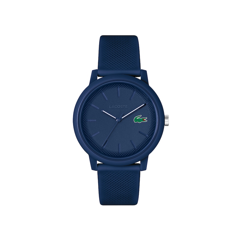 Main Image 1 of Lacoste Men's 12.12 Blue Dial Navy Silicone Strap Watch