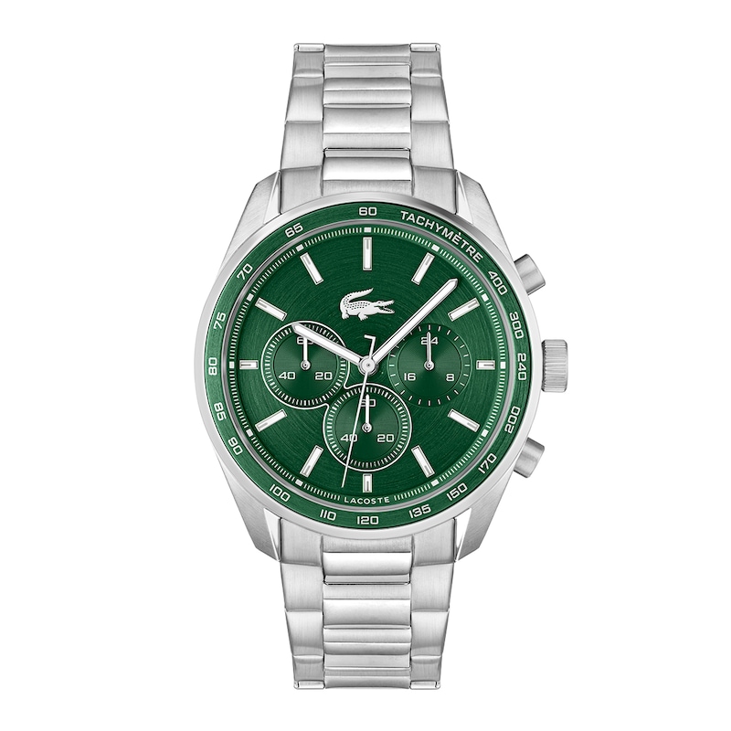 Main Image 1 of Lacoste Men's Boston Green Dial Stainless Steel Bracelet Watch