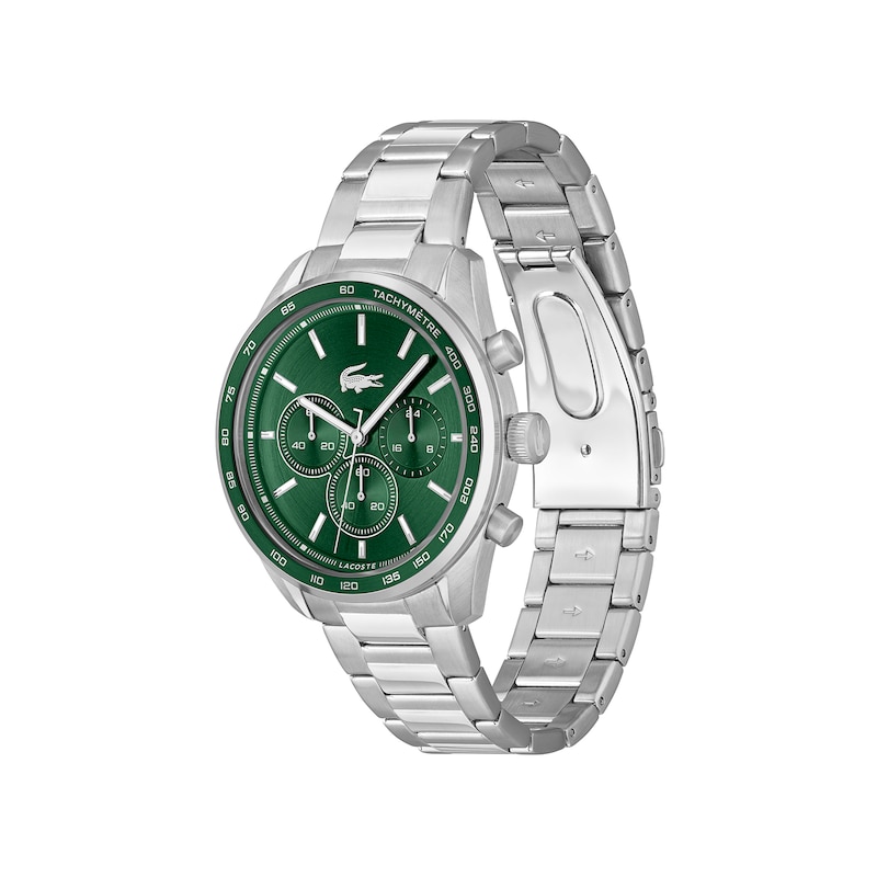 Main Image 2 of Lacoste Men's Boston Green Dial Stainless Steel Bracelet Watch