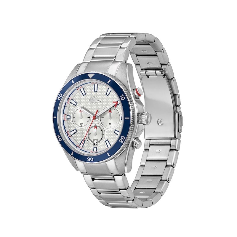 Main Image 2 of Lacoste Men's Mainsail White Dial Stainless Steel Bracelet Watch
