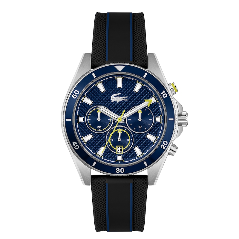 Main Image 1 of Lacoste Men's Mainsail Blue Dial & Blue Silicone Strap Watch