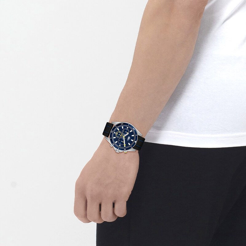 Main Image 5 of Lacoste Men's Mainsail Blue Dial & Blue Silicone Strap Watch