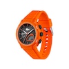 Thumbnail Image 2 of Lacoste Men's LC33 Black Dial Orange Silicone Strap Watch