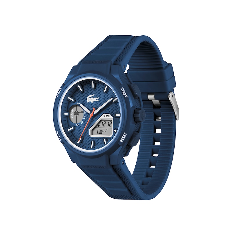Main Image 2 of Lacoste Men's LC33 Blue Dial & Blue Silicone Strap Watch