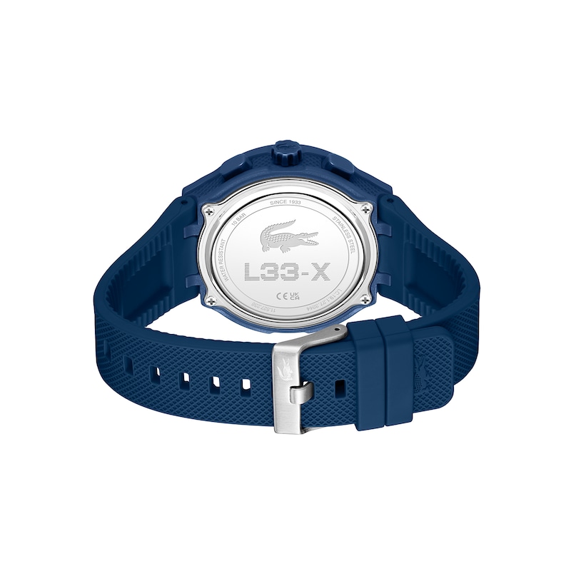 Main Image 3 of Lacoste Men's LC33 Blue Dial & Blue Silicone Strap Watch