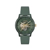 Thumbnail Image 1 of Lacoste Men's 12.12 Automatic Green Dial Khaki Leather Strap Watch