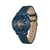 Thumbnail Image 2 of Lacoste Men's 12.12 Automatic Blue Dial Navy Leather Strap Watch