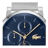 Thumbnail Image 2 of Lacoste Men's Replay Multifunction Blue Dial Silver Tone Stainless Steel Bracelet Watch