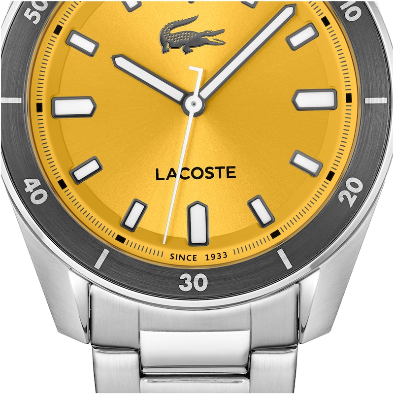 Main Image 2 of Lacoste Men's Boston Marigold Dial Stainless Steel Bracelet Watch