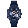 Thumbnail Image 2 of Lacoste Men's LC33 Navy Blue Dial Analog-Digital Navy Blue Silicone Strap Watch