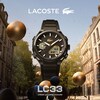 Thumbnail Image 5 of Lacoste Men's LC33 Black Analog-Digital Black Silicone Strap Watch
