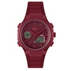 Thumbnail Image 1 of Lacoste Men's LC33 Cherry Red Analog-Digital Cherry Red Silicone Strap Watch