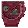 Thumbnail Image 2 of Lacoste Men's LC33 Cherry Red Analog-Digital Cherry Red Silicone Strap Watch