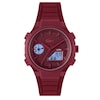 Thumbnail Image 4 of Lacoste Men's LC33 Cherry Red Analog-Digital Cherry Red Silicone Strap Watch
