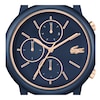 Thumbnail Image 2 of Lacoste Men's 12.12 Move Blue Dial Multifunction Navy Silicone Strap Watch
