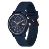 Thumbnail Image 3 of Lacoste Men's 12.12 Move Blue Dial Multifunction Navy Silicone Strap Watch