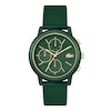 Thumbnail Image 1 of Lacoste Men's 12.12 Move Green Dial Multifunction Green Silicone Strap Watch