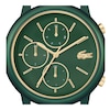 Thumbnail Image 2 of Lacoste Men's 12.12 Move Green Dial Multifunction Green Silicone Strap Watch
