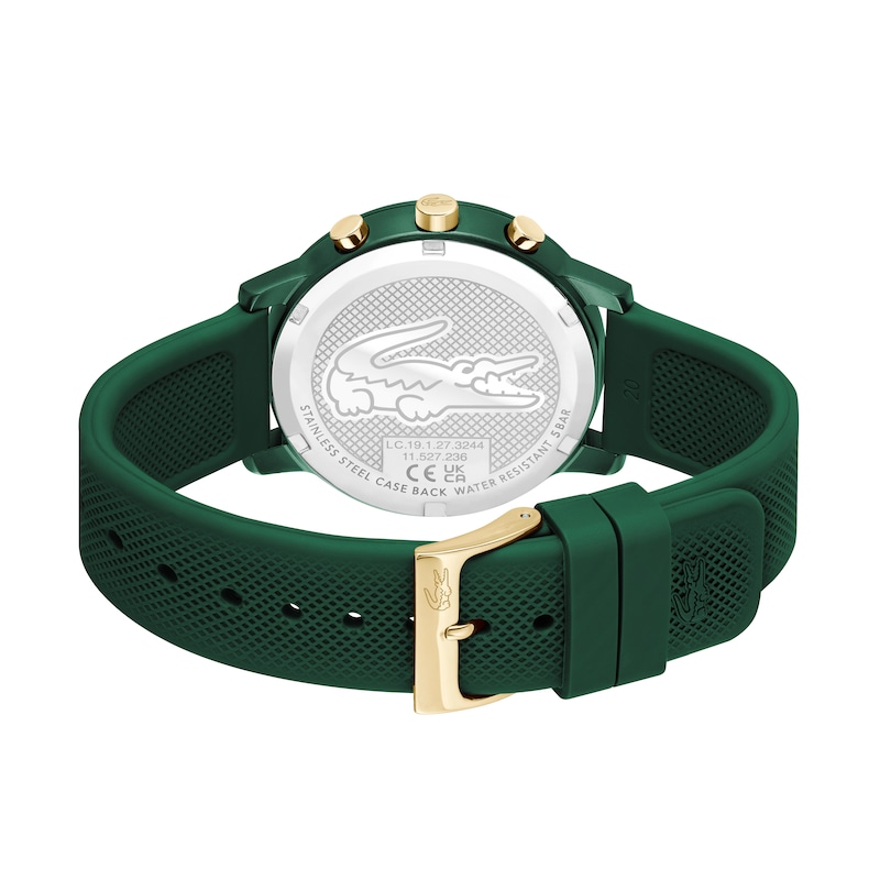 Main Image 4 of Lacoste Men's 12.12 Move Green Dial Multifunction Green Silicone Strap Watch