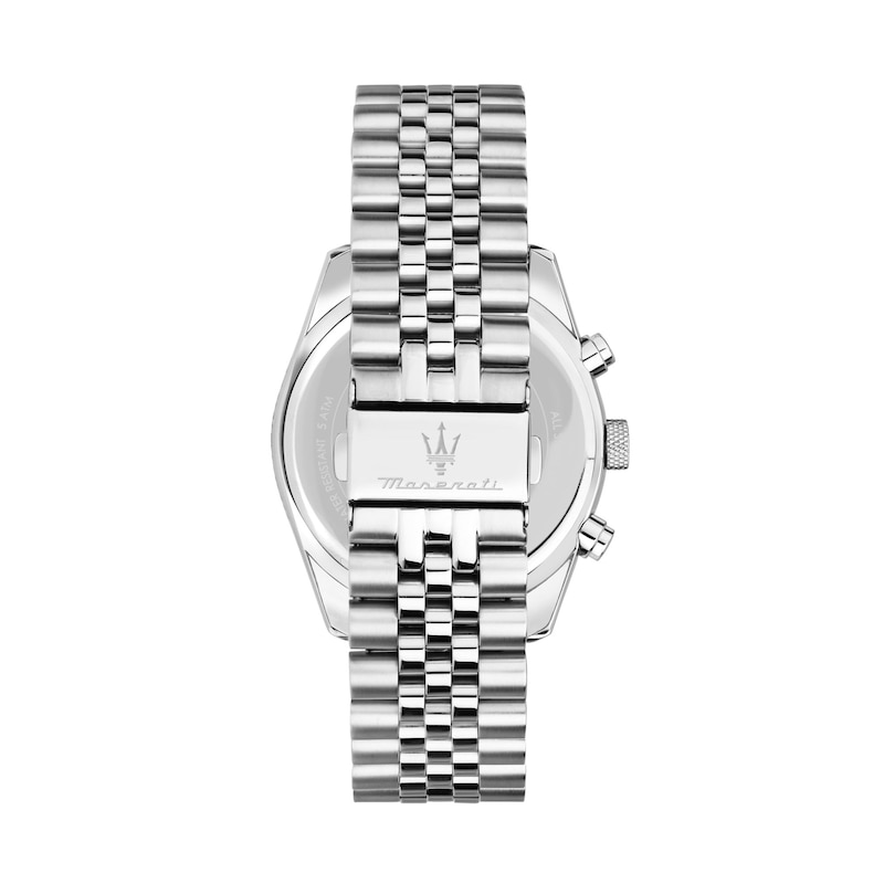 Main Image 3 of Maserati Attrazione Chronograph Burgundy Dial Stainless Steel Bracelet Watch