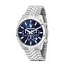 Thumbnail Image 1 of Maserati Attrazione Chronograph Blue Dial Stainless Steel Bracelet Watch