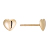 Thumbnail Image 0 of Children's 9ct Gold Heart Stud Earrings