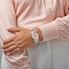 Thumbnail Image 2 of Seiko Presage Springtime Cocktail Time Limited Edition Pink Dial Silver Tone Bracelet Watch