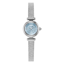 Citizen Women's Dress Blue Dial & Silver Tone Stainless Steel Bracelet Watch