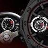 Thumbnail Image 8 of Casio Edifice ECB 2300HR 1AEF Honda Racing Collaboration Black Dial White Leather Strap Watch