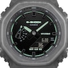 Thumbnail Image 3 of G Shock GA 2100K 1AER Smoked Light Black Dial Grey Resin Strap Watch